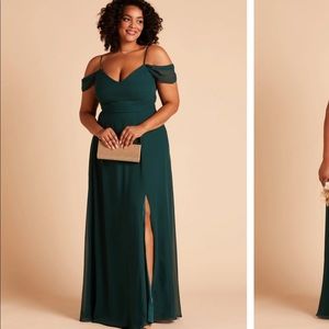 Birdy Grey Devin Emerald Dress Large